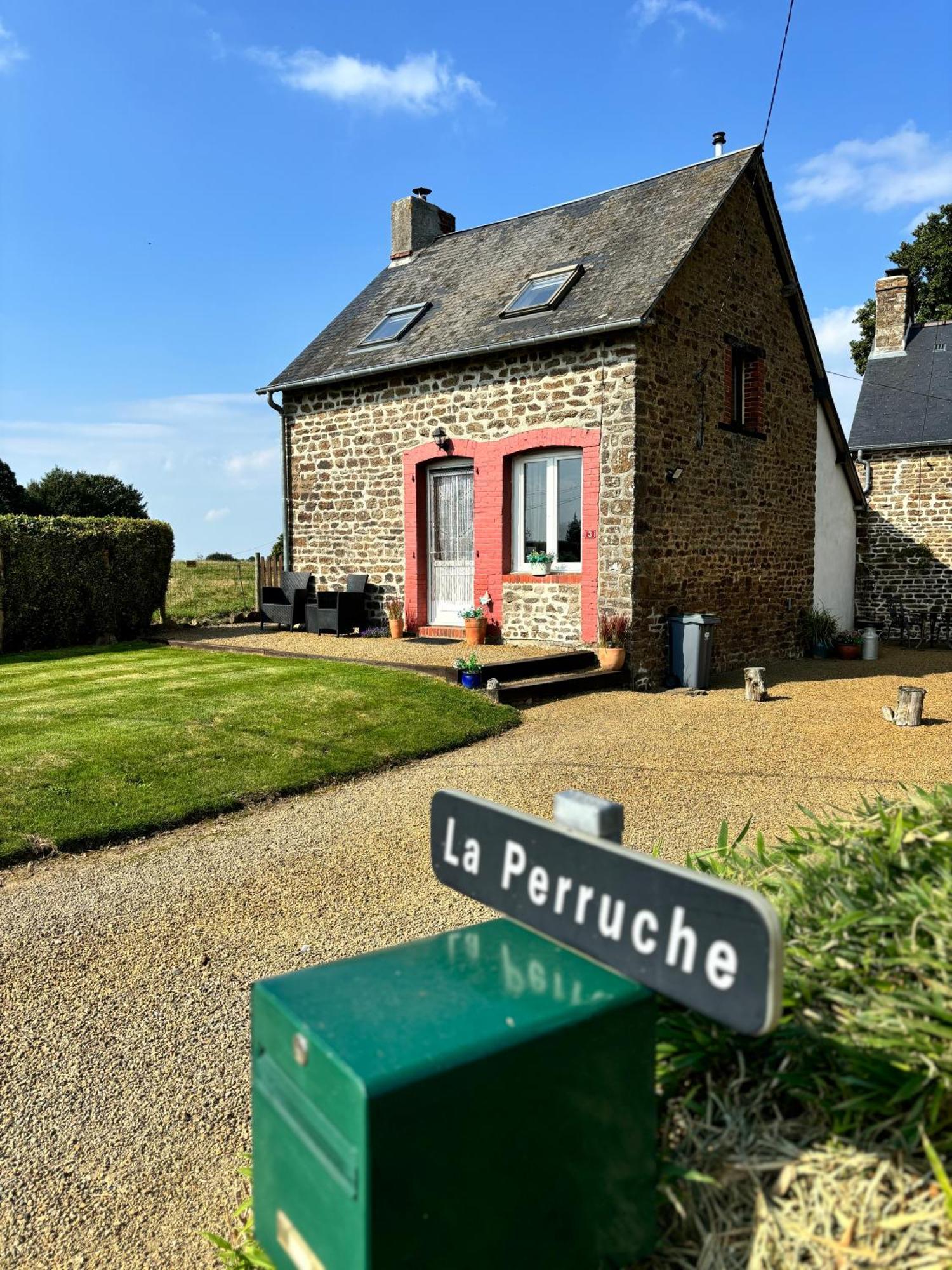 La Perruche Holiday Gite Heussé Kültér fotó